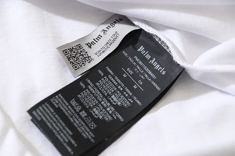 109# Palm Angels ：250 32 ：Black White Sizes：S M L XL